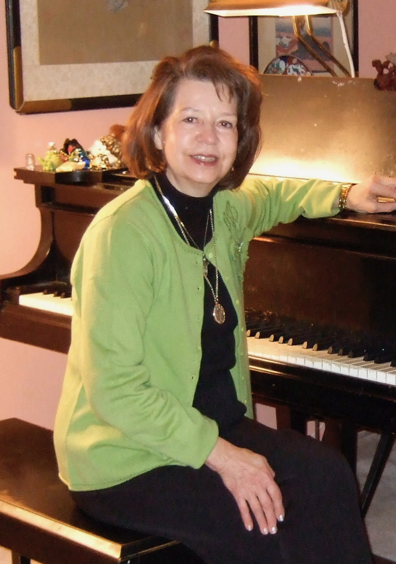 Nancy Immel at the piano